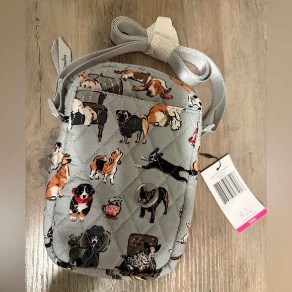 Vera Bradley Handbags - Vera Bradley RFID Mini Hipster 🐕 DOG SHOW Crossbody Purse Bag V239A New